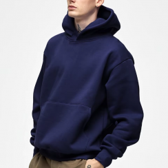 Terry Pullover Oversized Hoodie For Men